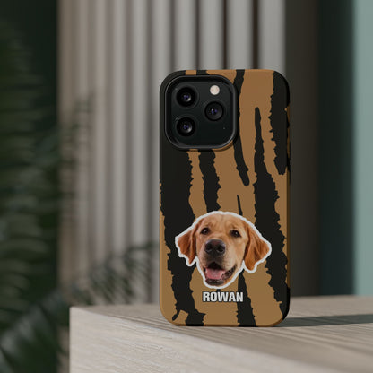Animal texture Magnetic Impact-Resistant Cases