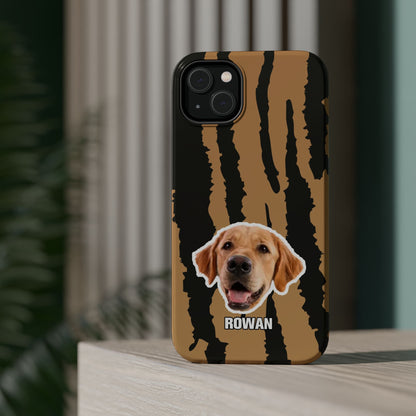 Animal texture Magnetic Impact-Resistant Cases