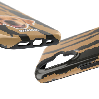 Animal texture Magnetic Impact-Resistant Cases