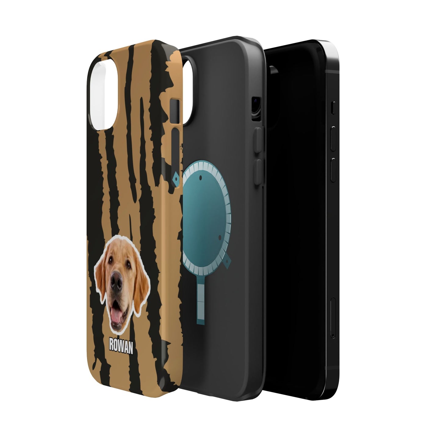 Animal texture Magnetic Impact-Resistant Cases