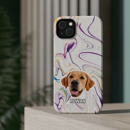 Marble Magnetic Impact-Resistant Cases