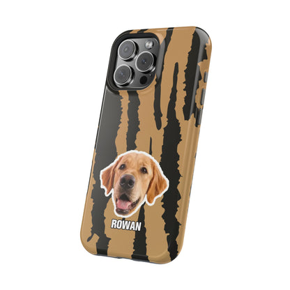 Animal texture Magnetic Impact-Resistant Cases