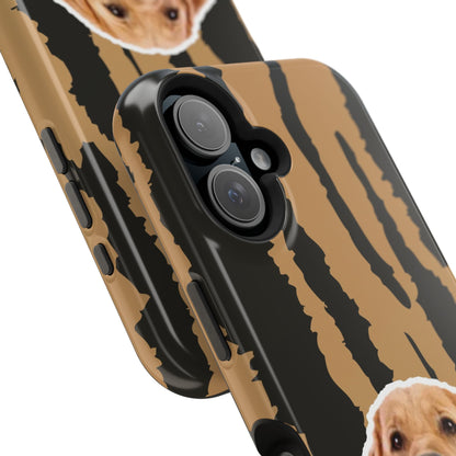 Animal texture Magnetic Impact-Resistant Cases