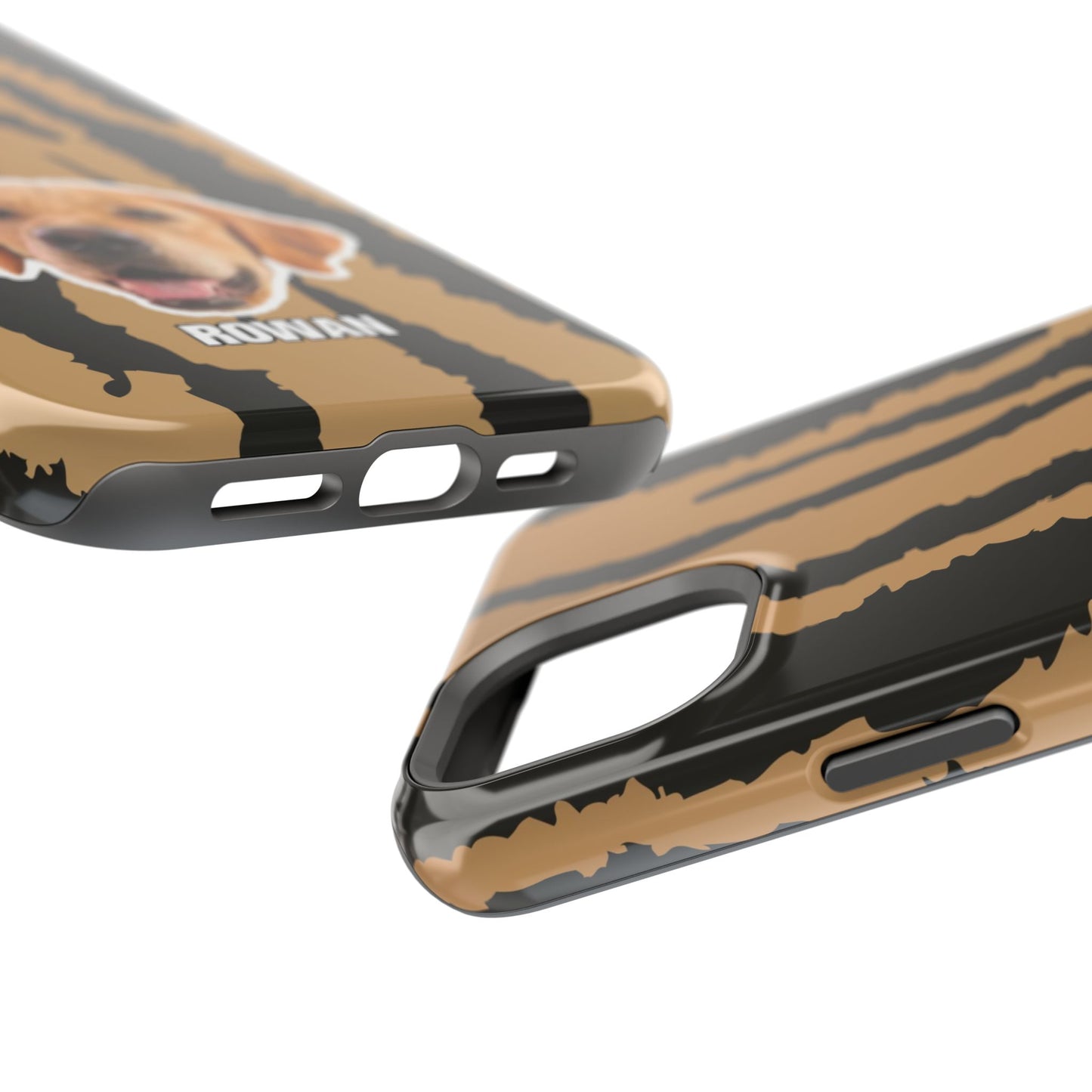 Animal texture Magnetic Impact-Resistant Cases