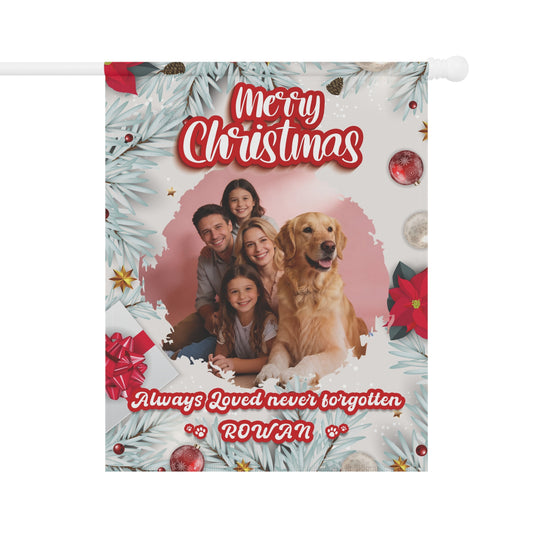 Christmas Garden & House Banner