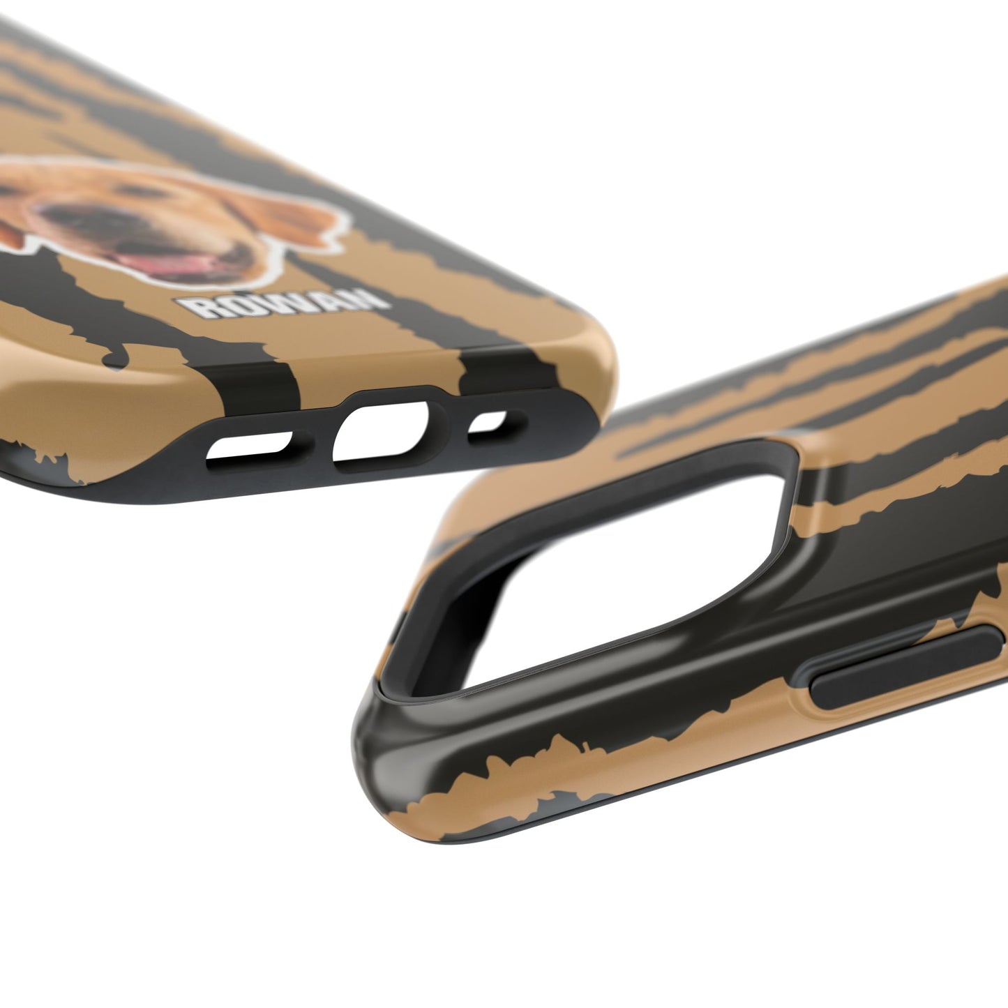 Animal texture Magnetic Impact-Resistant Cases