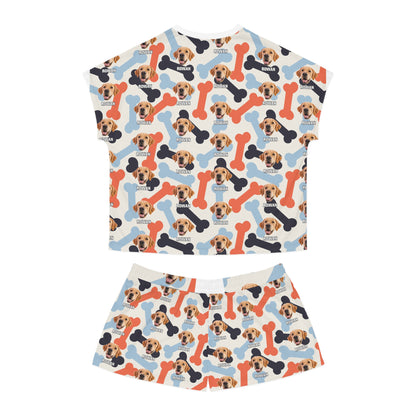 Pet Customization Women's Short Pajama Set