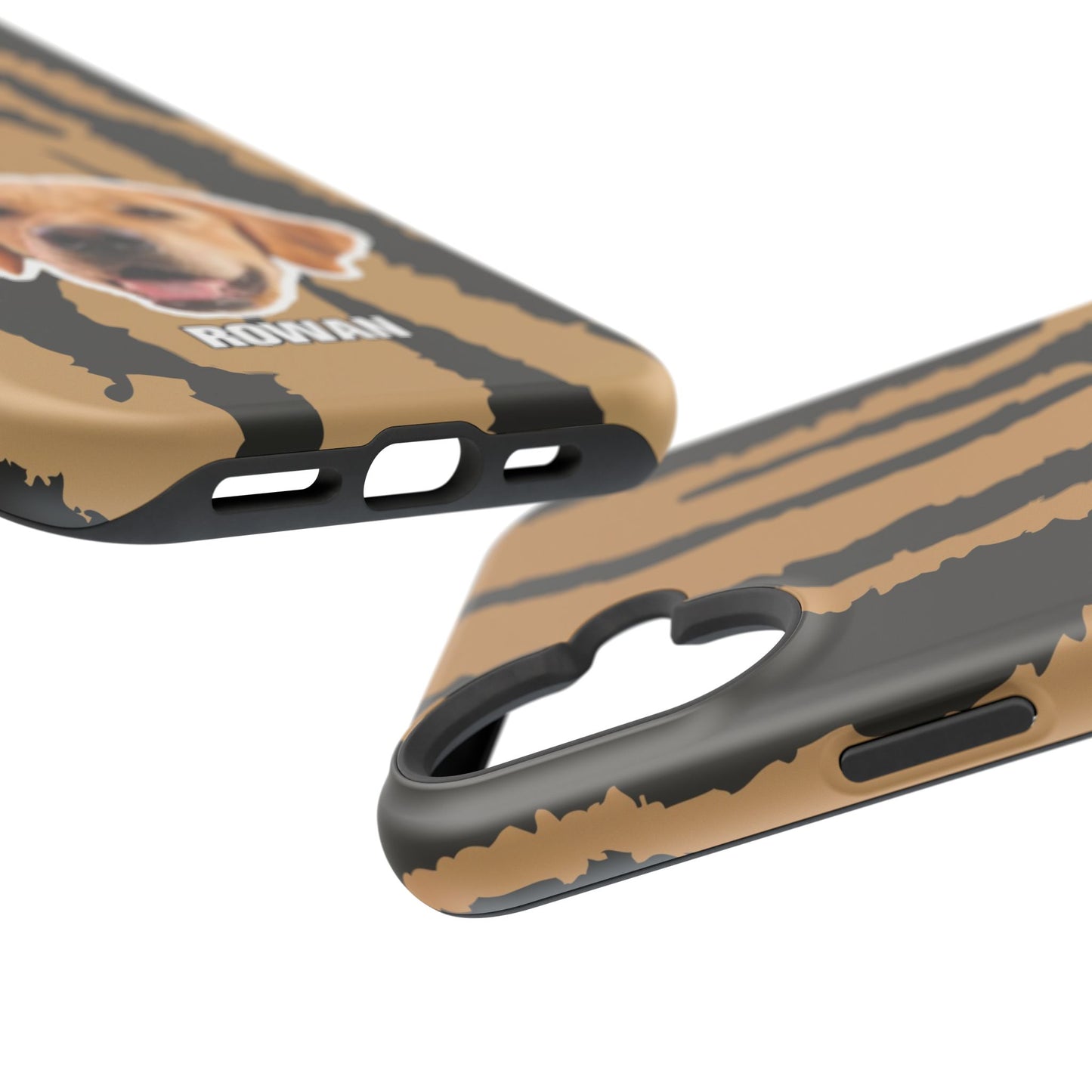Animal texture Magnetic Impact-Resistant Cases