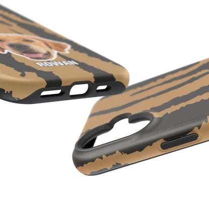 Animal texture Magnetic Impact-Resistant Cases