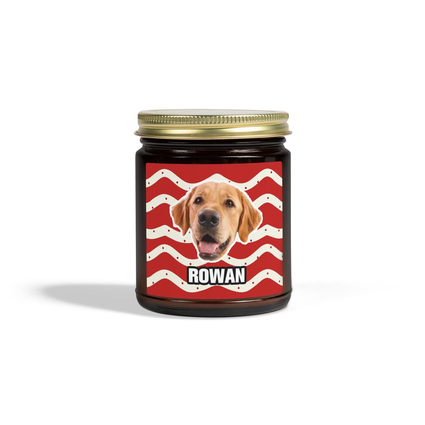 Christmas Scented Candles, Coconut Apricot Wax (4oz, 9oz)