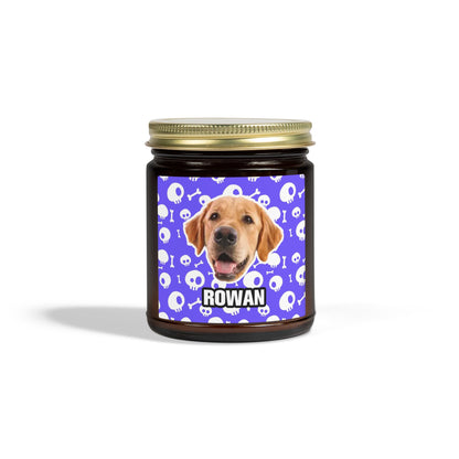 Halloween Scented Candles, Coconut Apricot Wax (4oz, 9oz)