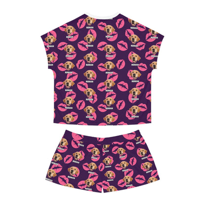 Thanksgiving Women's Short Pajama Set (AOP)