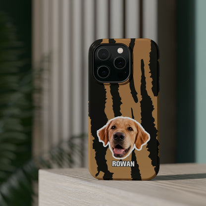 Animal texture Magnetic Impact-Resistant Cases