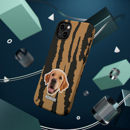Animal texture Magnetic Impact-Resistant Cases