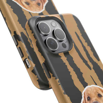Animal texture Magnetic Impact-Resistant Cases