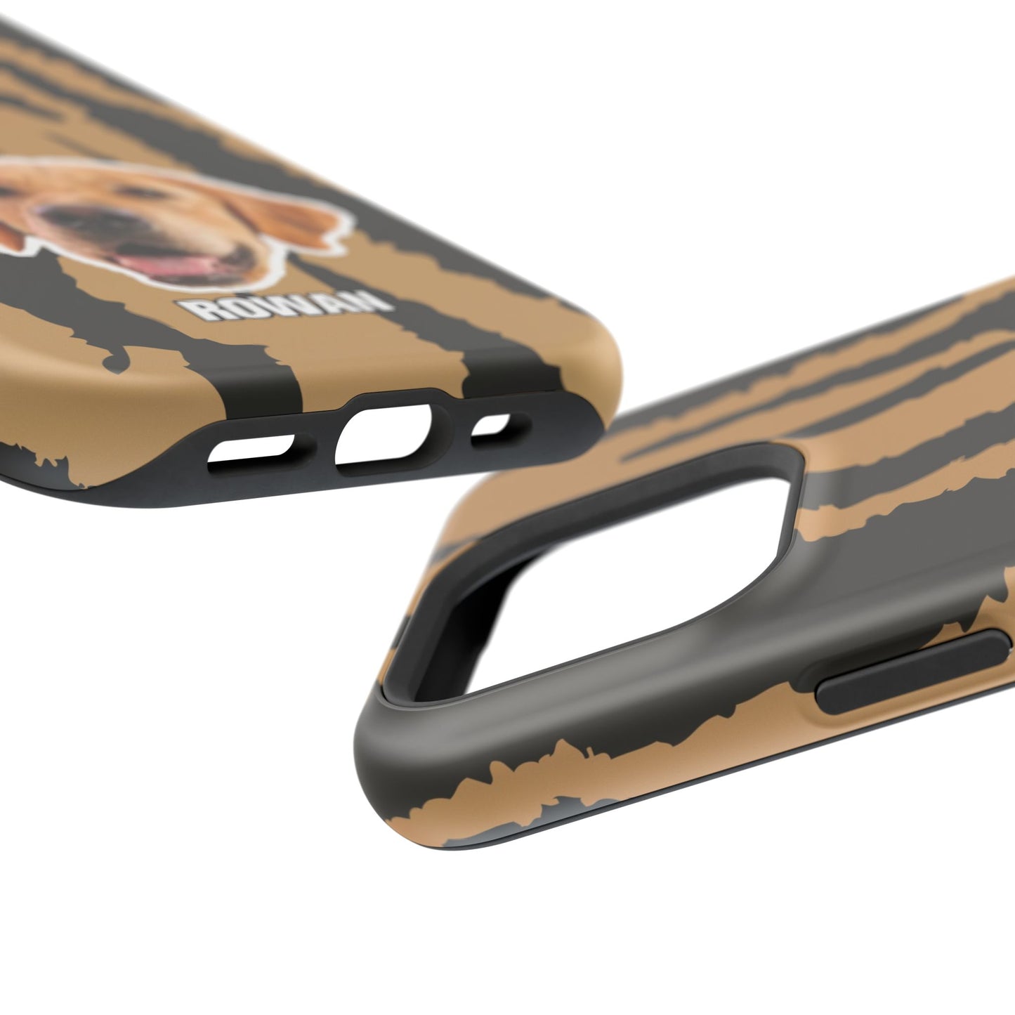 Animal texture Magnetic Impact-Resistant Cases