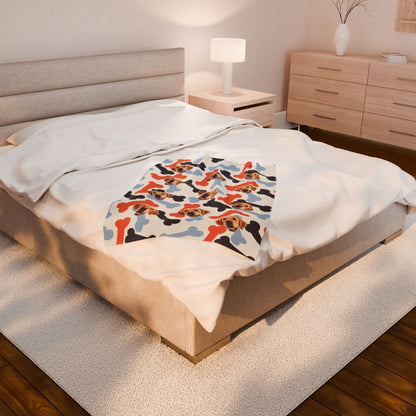 Pet Customization Velveteen Plush Blanket