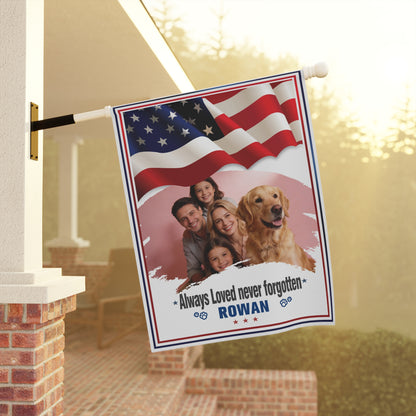 Memorial Day Garden & House Banner