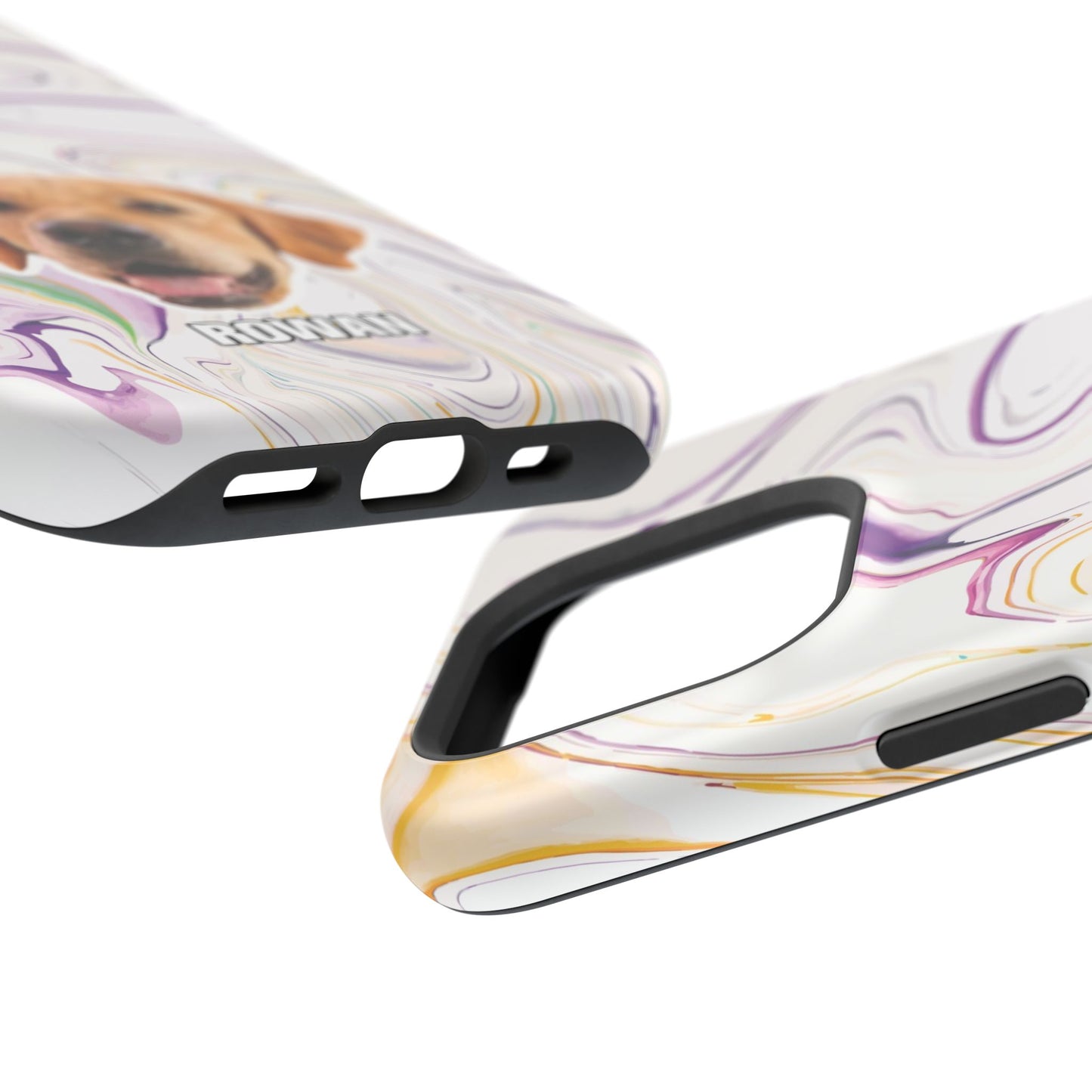 Marble Magnetic Impact-Resistant Cases