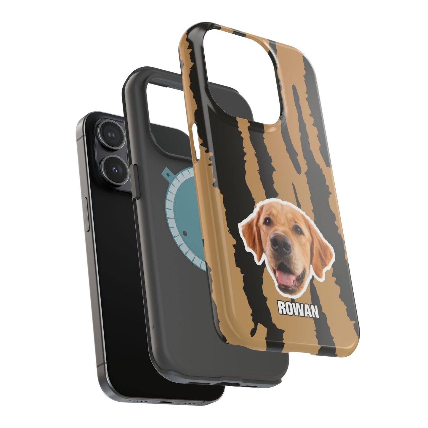 Animal texture Magnetic Impact-Resistant Cases