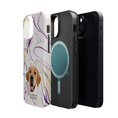 Marble Magnetic Impact-Resistant Cases