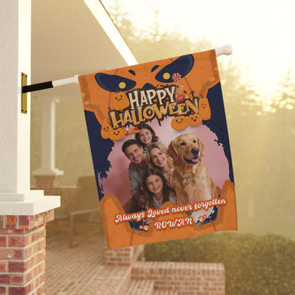 Halloween Garden & House Banner