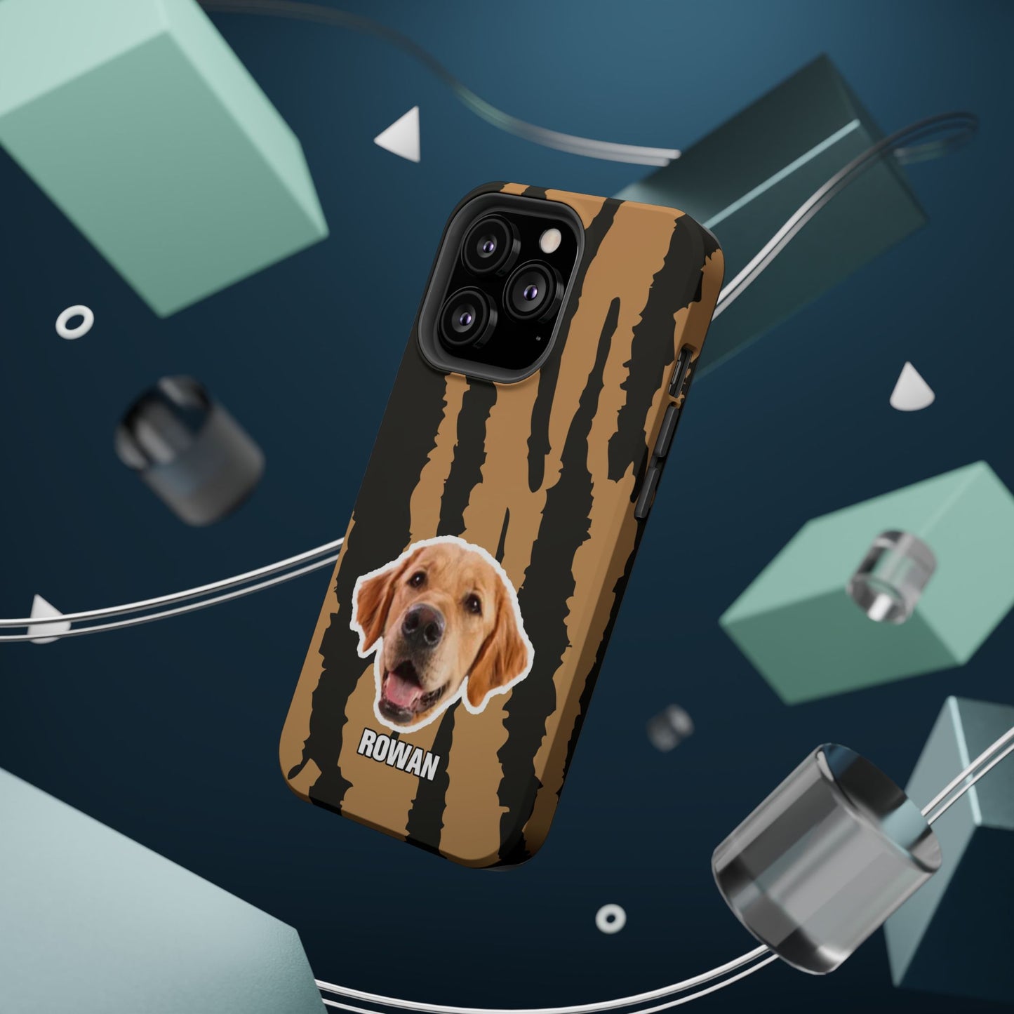 Animal texture Magnetic Impact-Resistant Cases