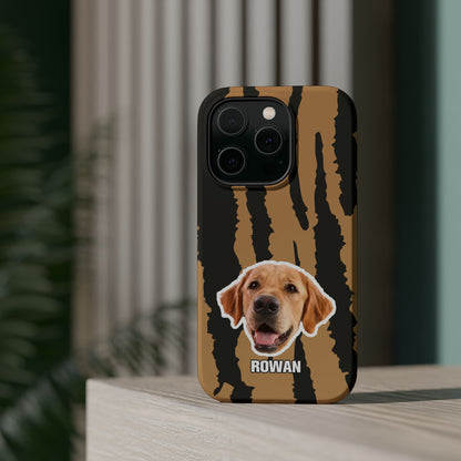 Animal texture Magnetic Impact-Resistant Cases