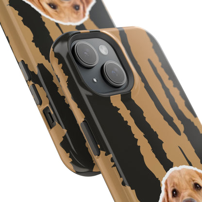 Animal texture Magnetic Impact-Resistant Cases