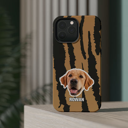 Animal texture Magnetic Impact-Resistant Cases