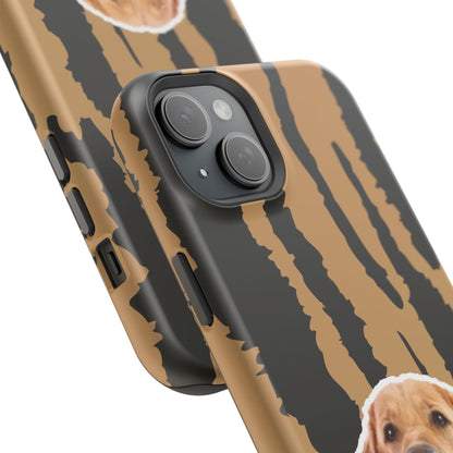 Animal texture Magnetic Impact-Resistant Cases