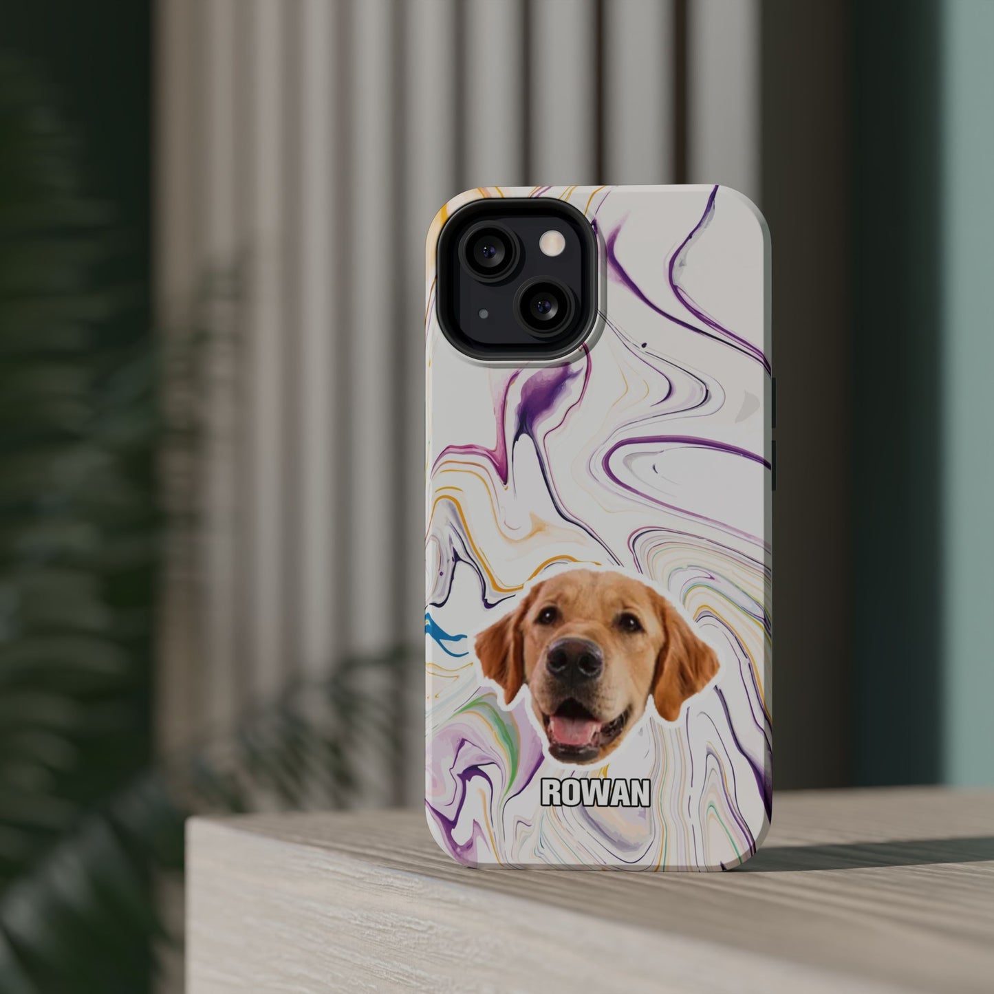 Marble Magnetic Impact-Resistant Cases