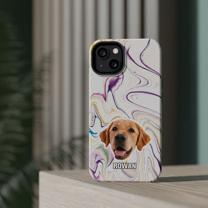 Marble Magnetic Impact-Resistant Cases