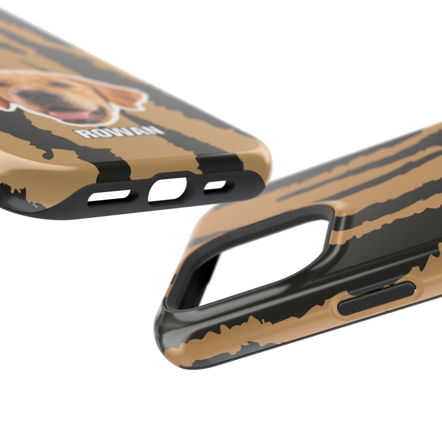 Animal texture Magnetic Impact-Resistant Cases