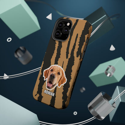 Animal texture Magnetic Impact-Resistant Cases