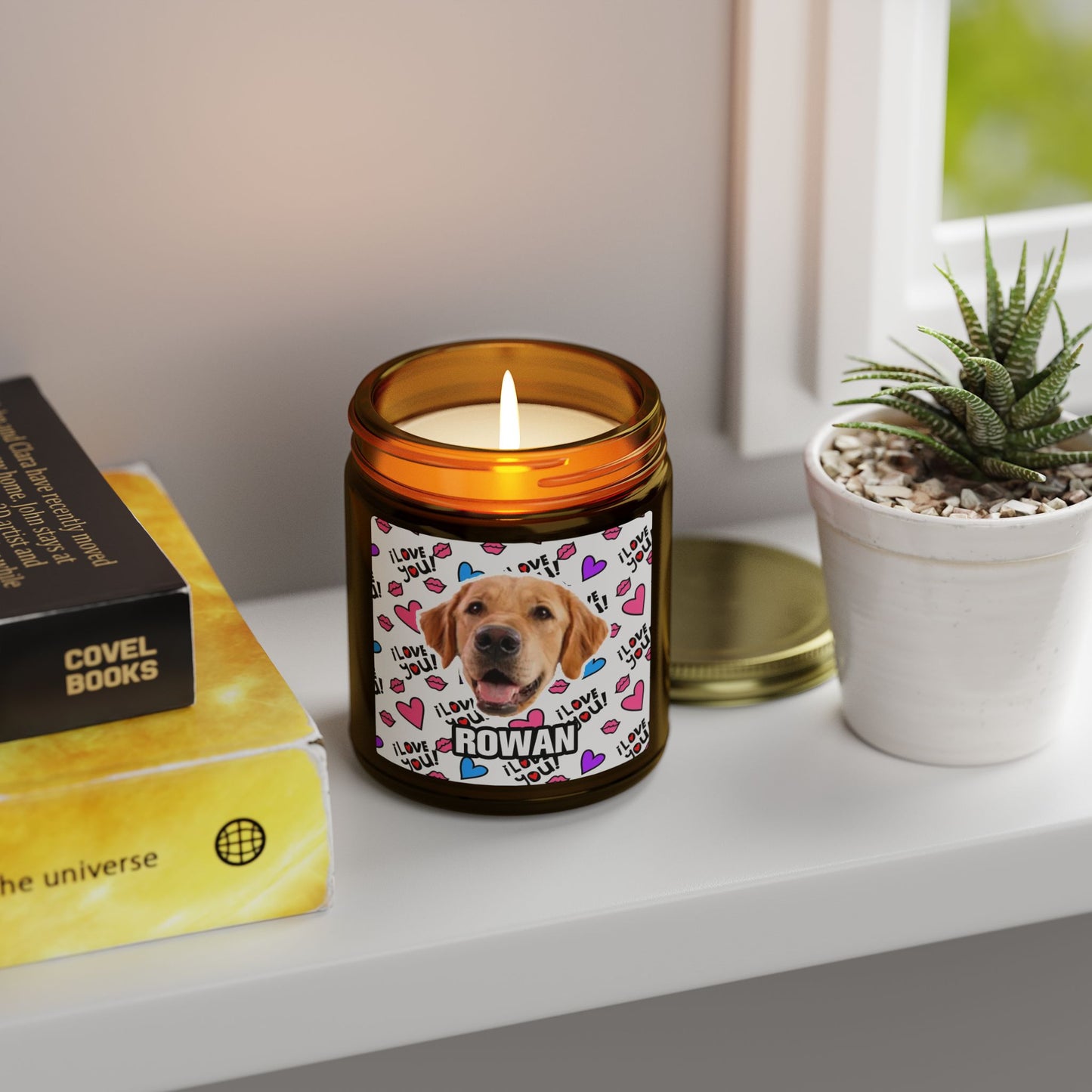 Thanksgiving Scented Candles, Coconut Apricot Wax (4oz, 9oz)