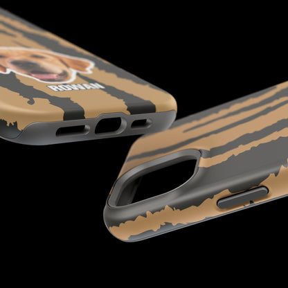 Animal texture Magnetic Impact-Resistant Cases