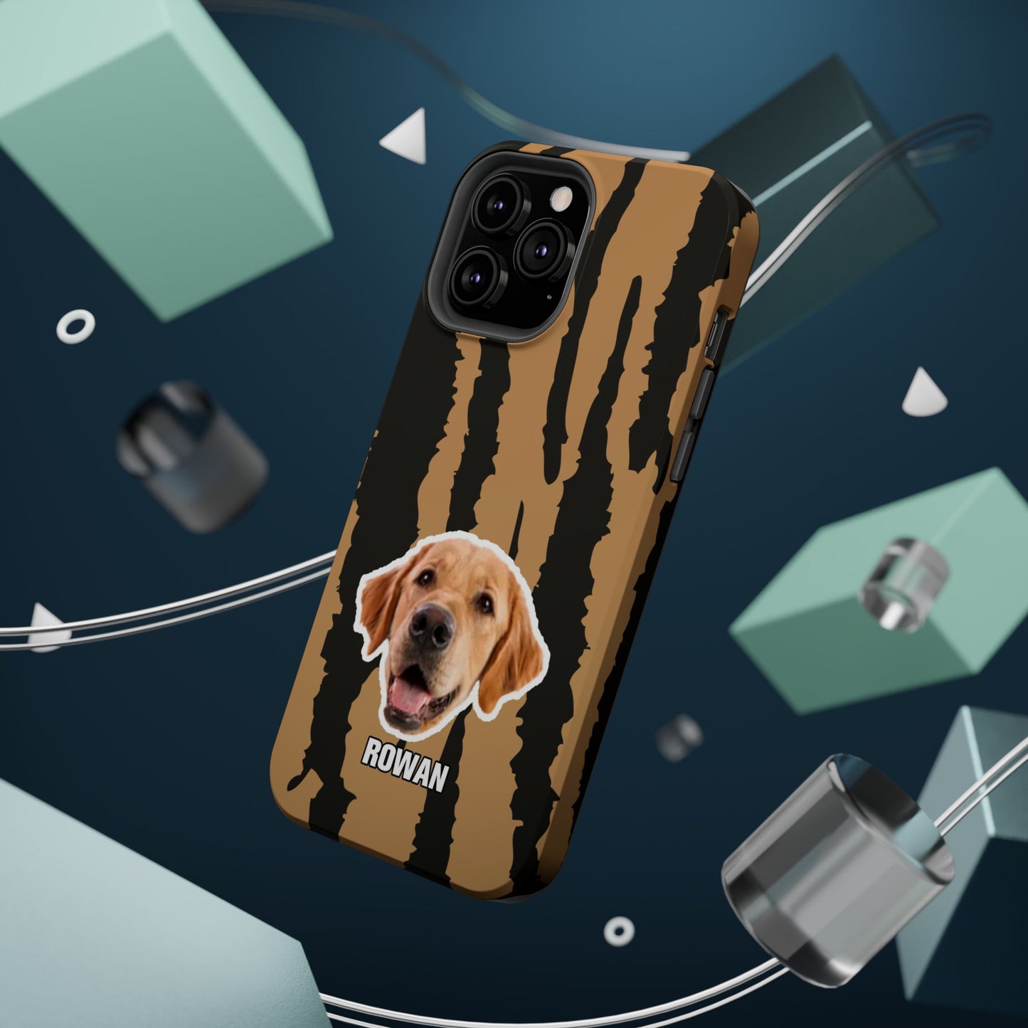 Animal texture Magnetic Impact-Resistant Cases